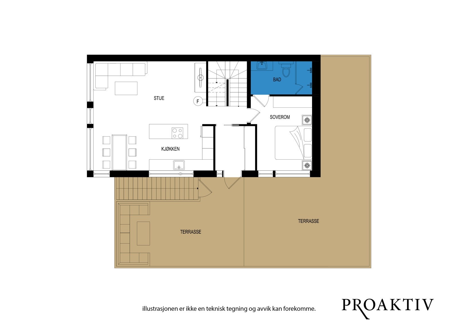 Hovedplan (2. etasje) Galleribilde