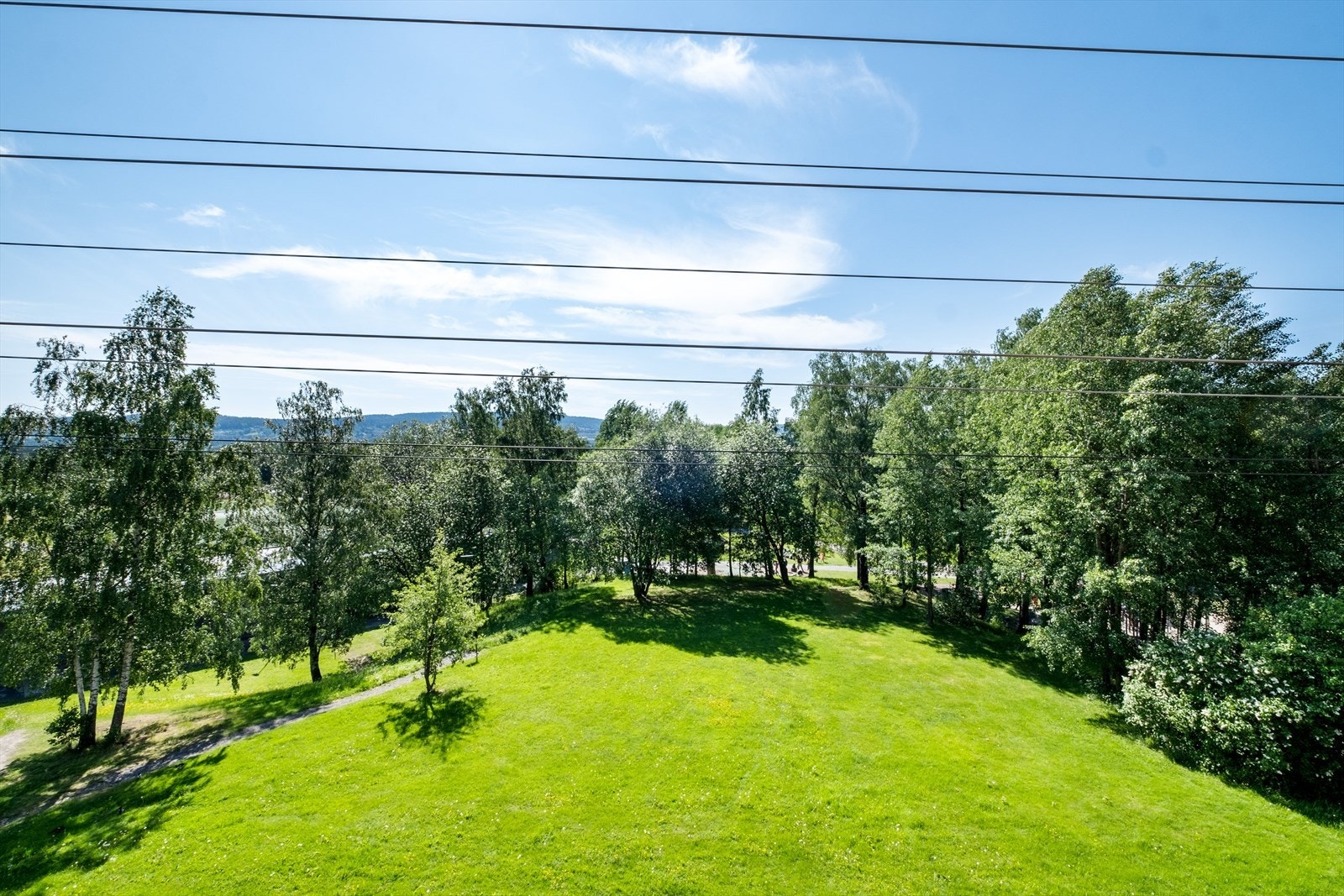 Utsikt fra balkongen. Galleribilde