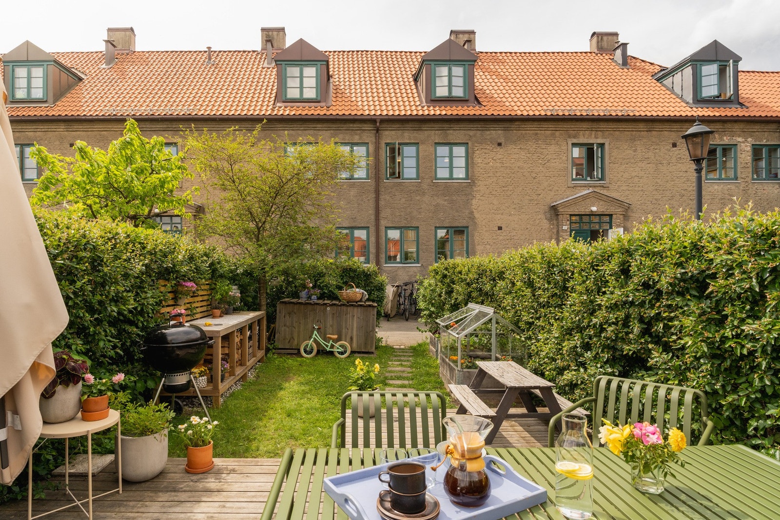 Rolig og skjermet. Galleribilde