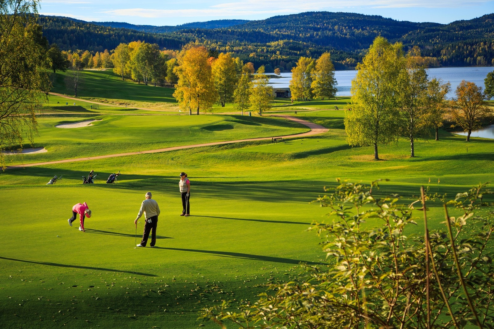 Området rundt Bogstad med den enestående golfbanen og er et fantastisk utgangspunkt for turer i skog og mark. Galleribilde