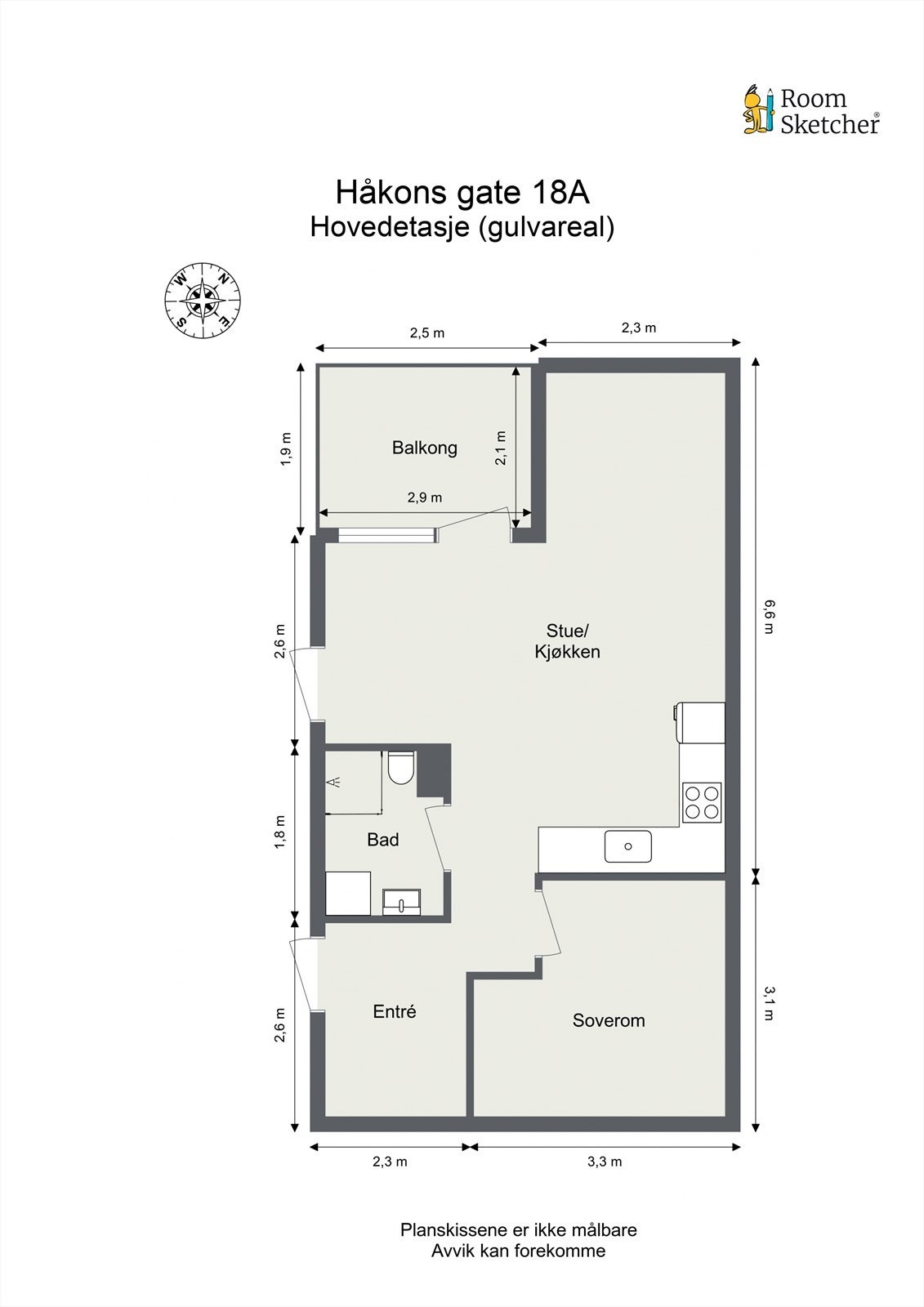 Plantegning. Galleribilde