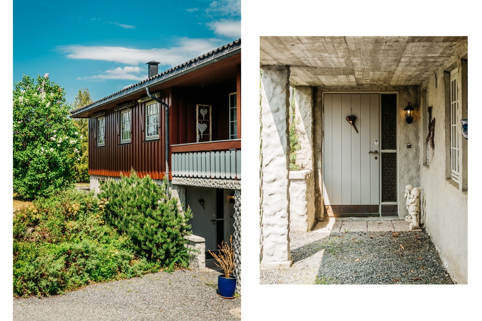 Det er tilgang til boligen fra sokkelen. Her kan det være mange muligheter. Galleribilde