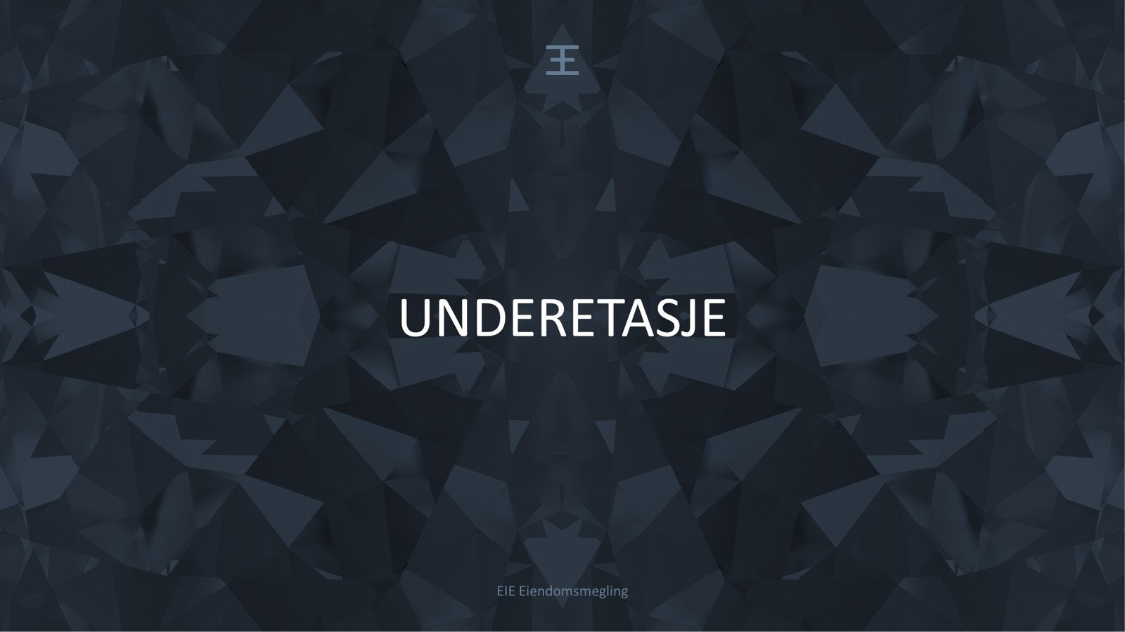 Underetasje Galleribilde