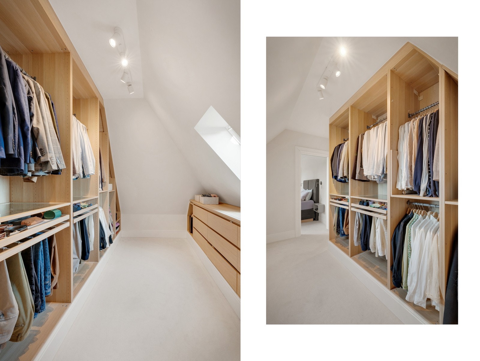 Walk-in garderobe. Galleribilde
