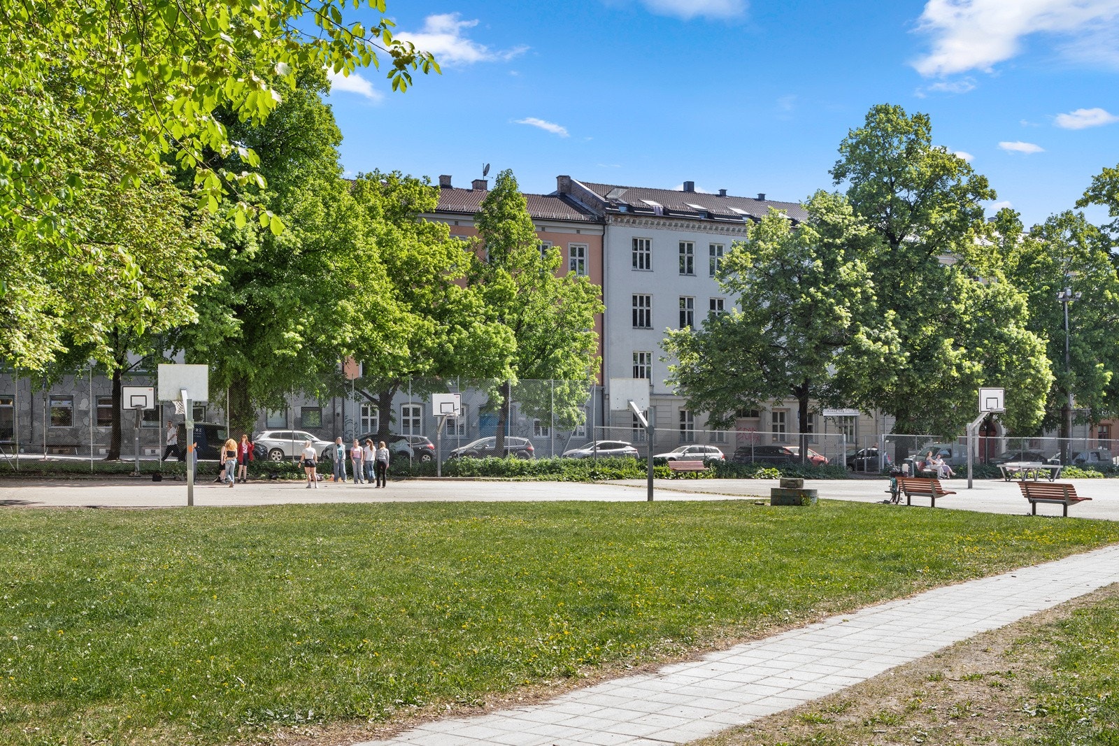 Ballbane i nærheten av leiligheten Galleribilde