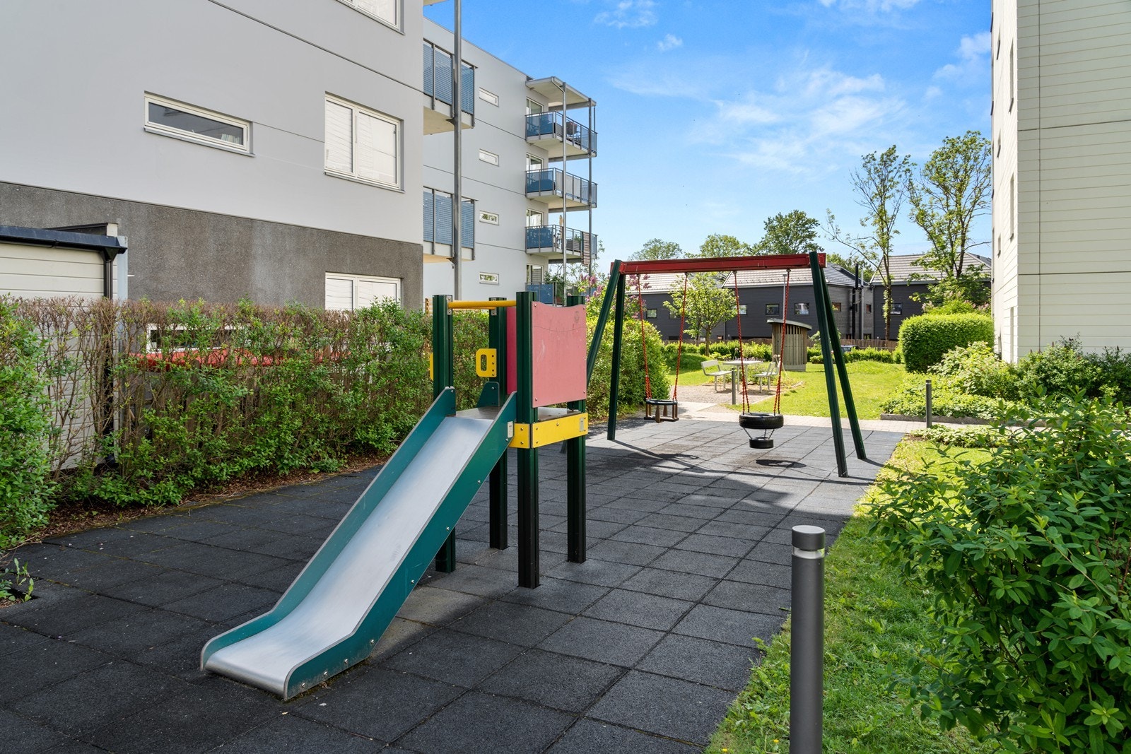 Sameiet har pent opparbeide fellesarealer. Galleribilde