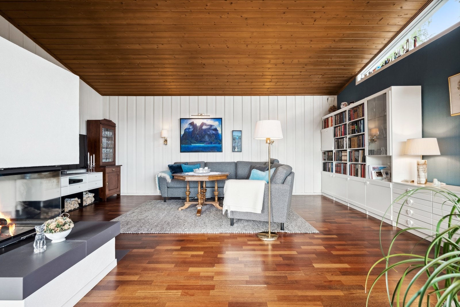 Den gode planløsningen åpner opp for flere sosiale soner. Galleribilde