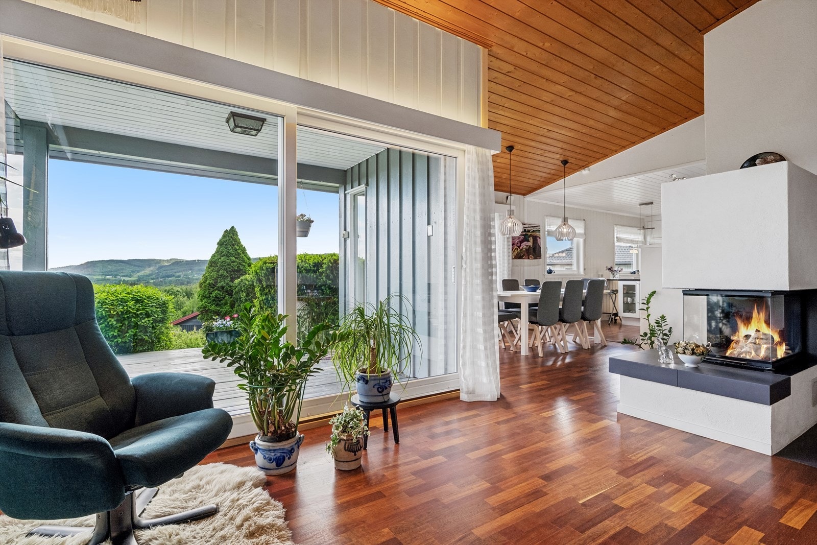 I tillegg er det montert varmepumpe for et godt innemiljø. Galleribilde