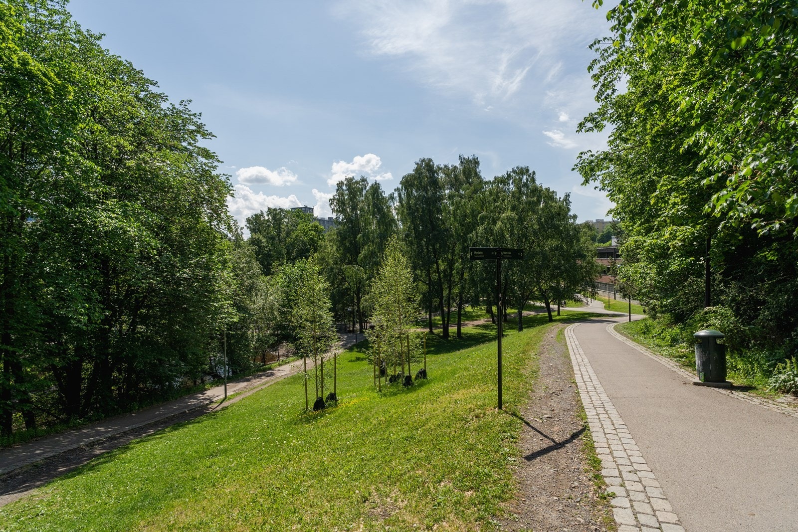 Gode turmuligheter finner i umiddelbar nærhet langs idylliske Akerselva Galleribilde