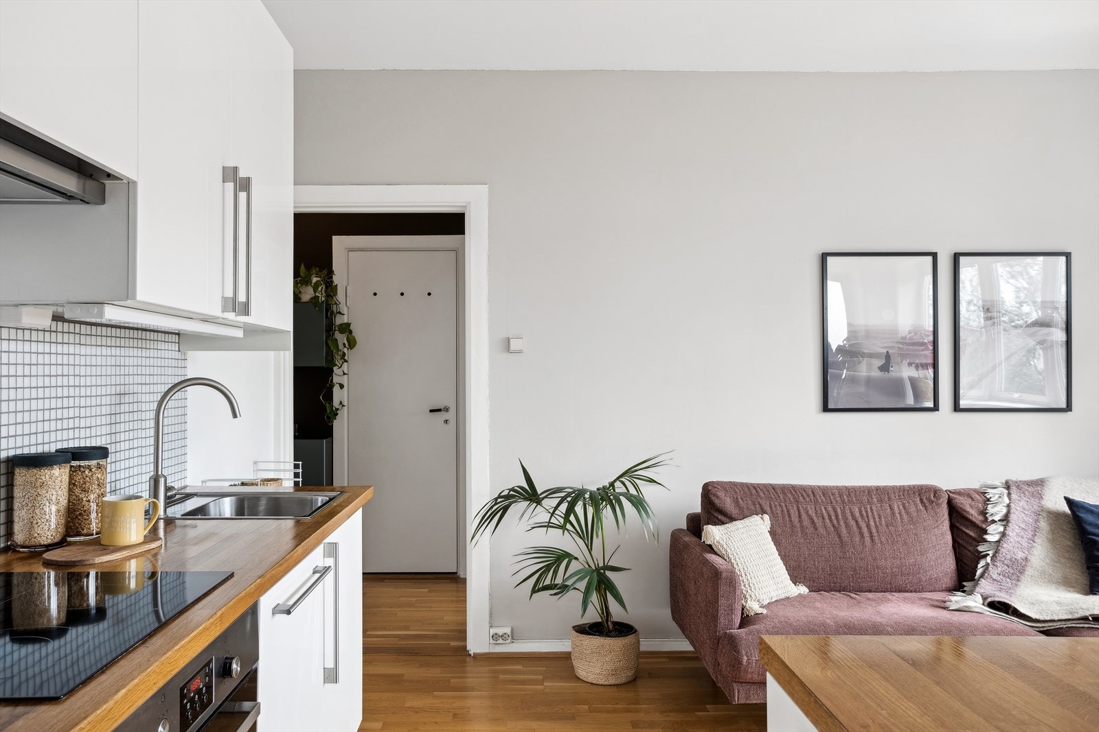 Leilighetens planløsning er svært godt utnyttet. Galleribilde