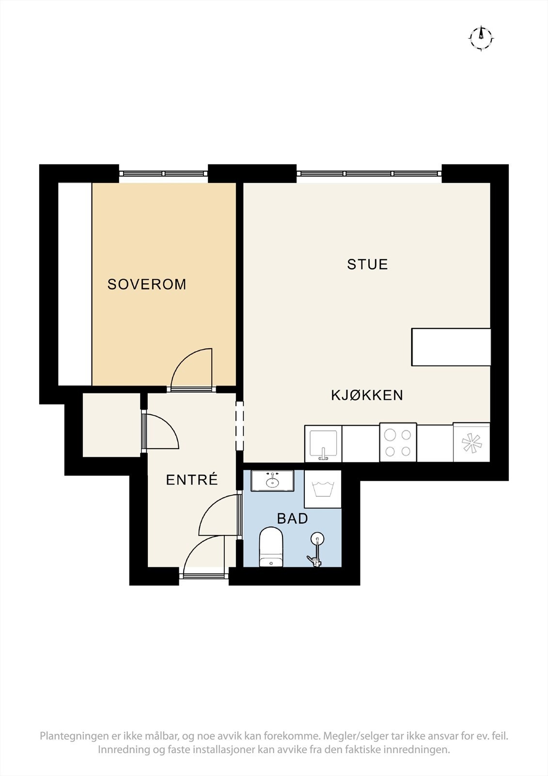 Dagens plantegning, Galleribilde