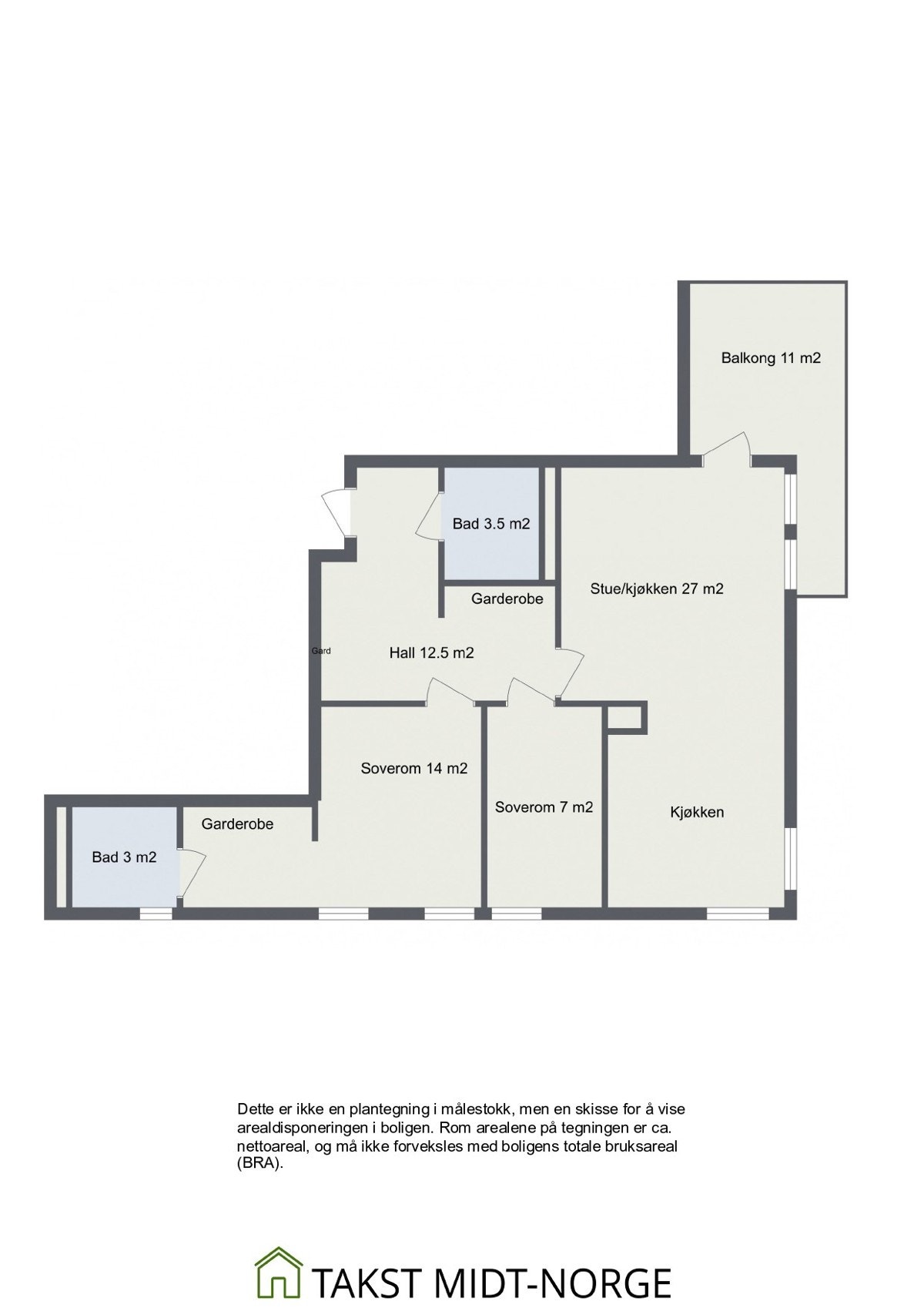 Plantegning. Galleribilde