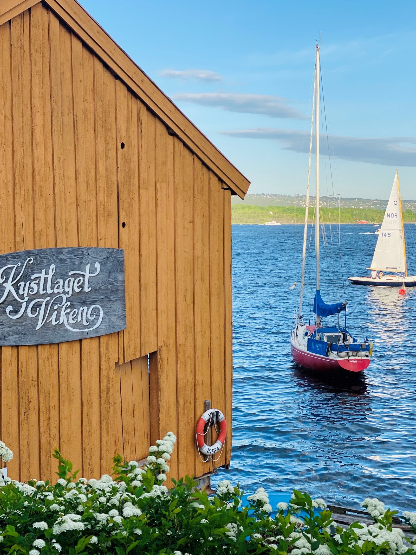 Badeplass ved Maritimt Museum Galleribilde