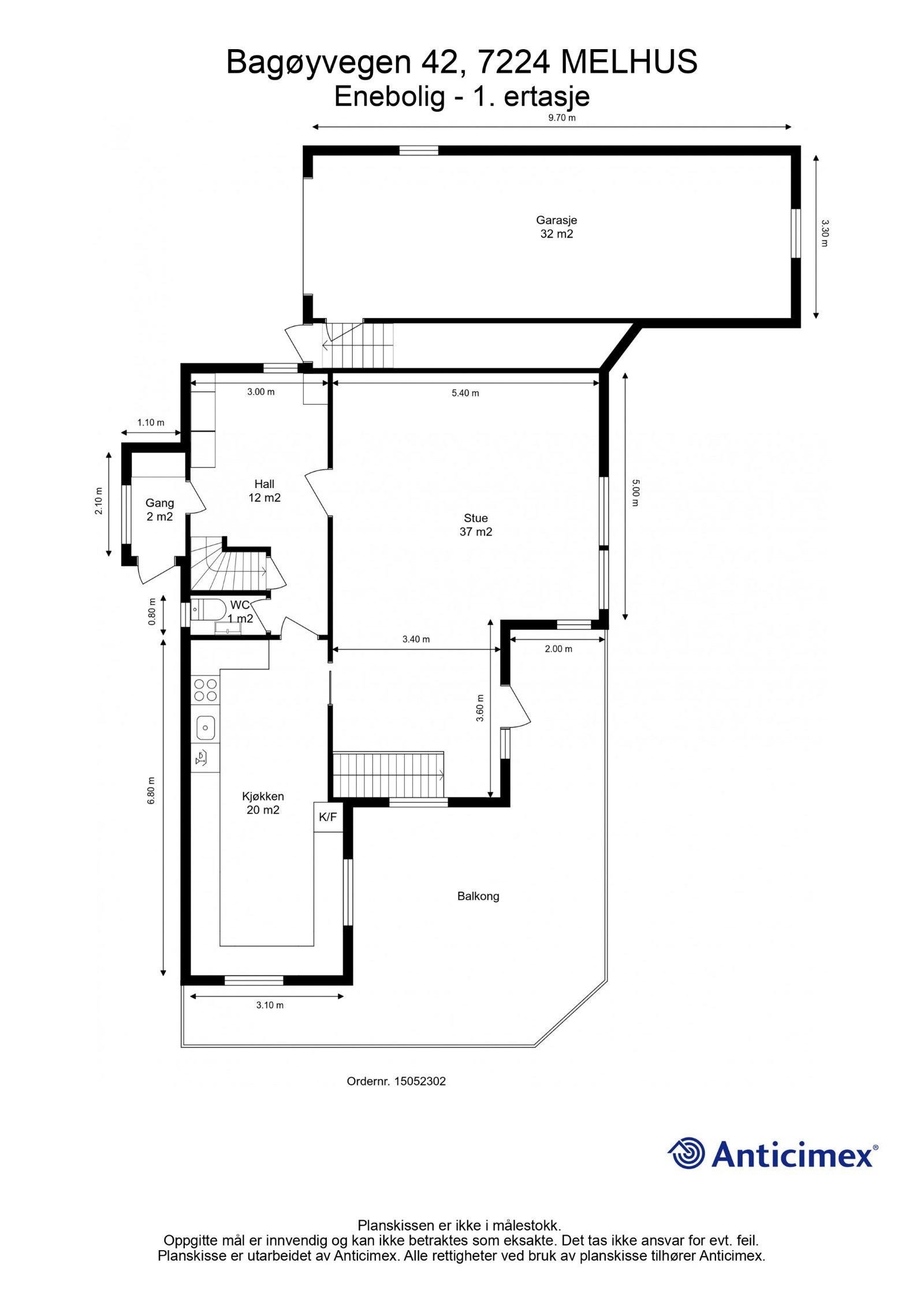 Plantegning. Galleribilde