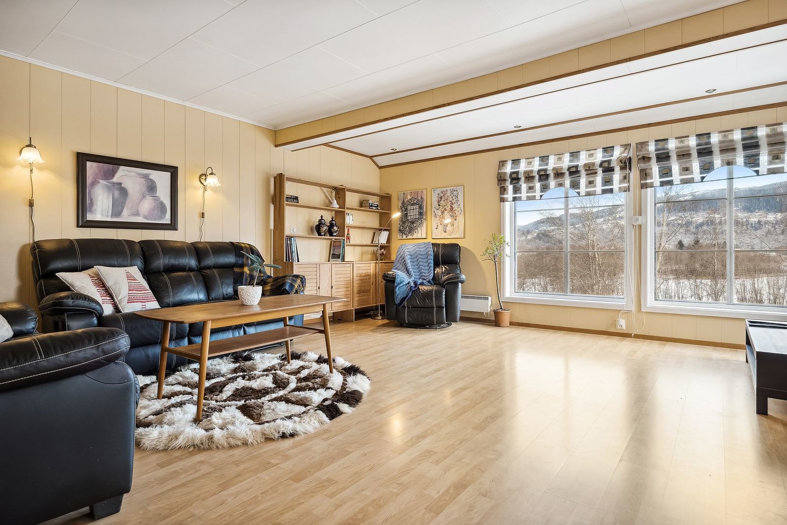 Den gode planløsninger tillater uendelig med møblerings muligheter. Galleribilde