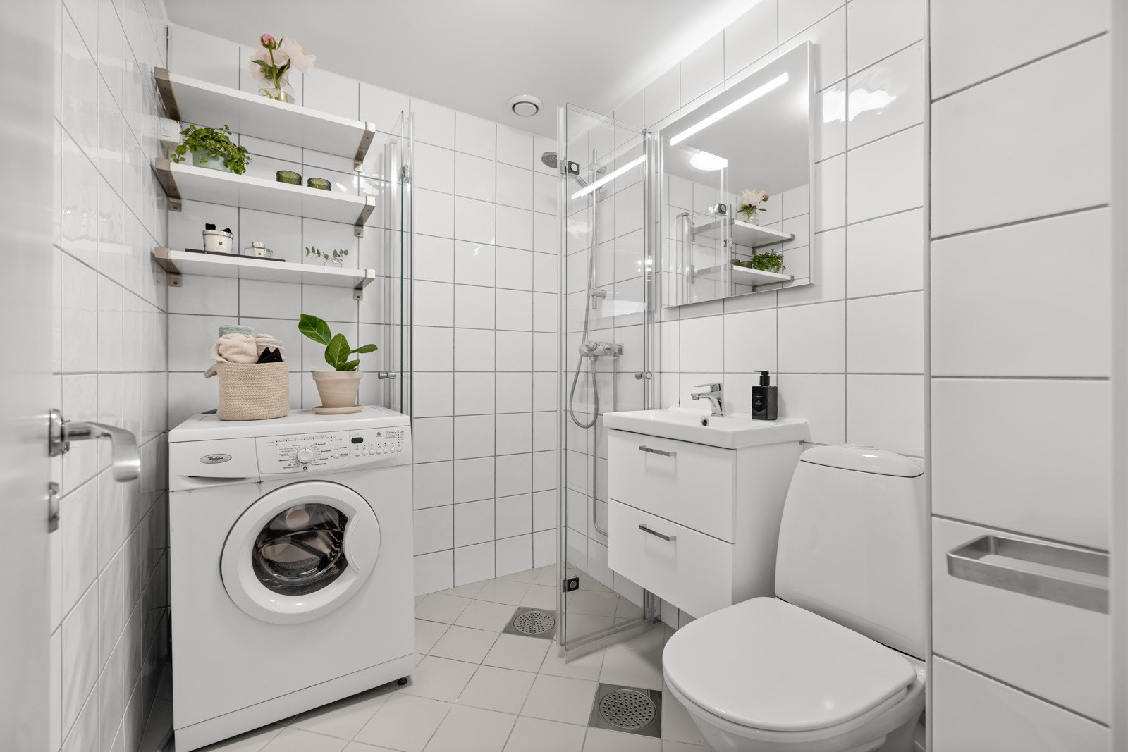 Pent bad pusset opp i regi av borettslaget Galleribilde