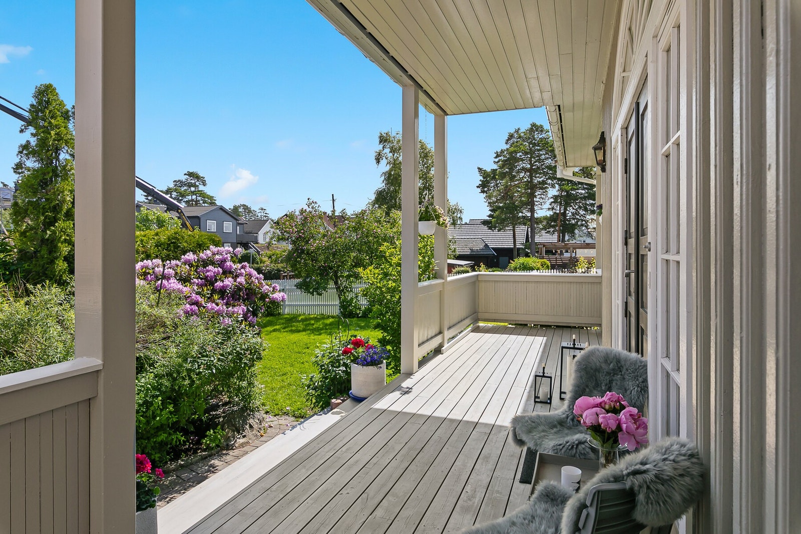 Overbygget inngangsparti. Galleribilde