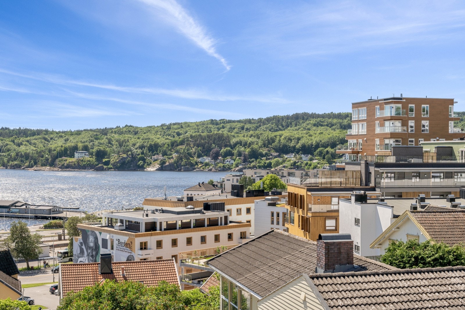 Flott utsikt Galleribilde
