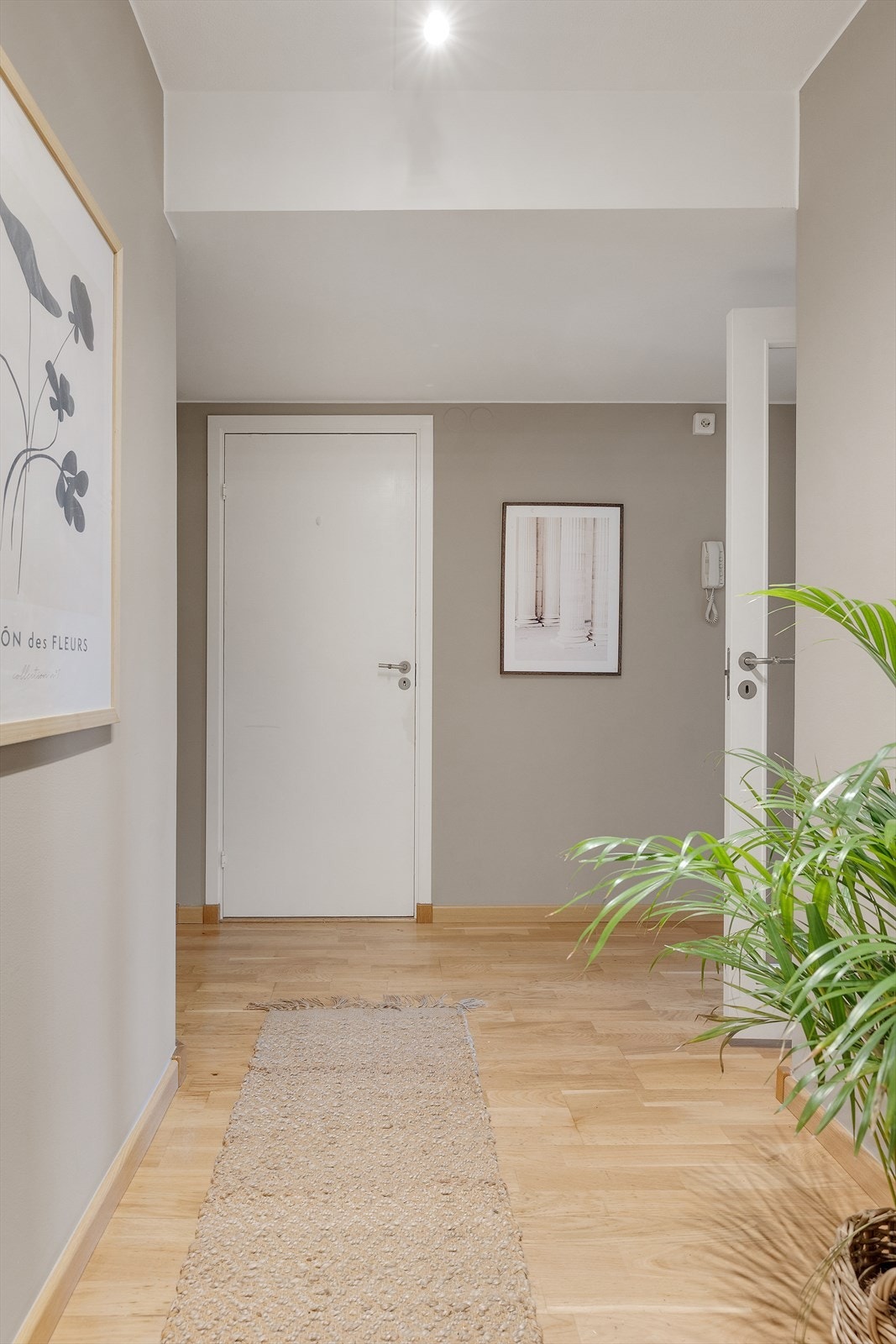 Entréen leder inn til bad og stue/kjøkken Galleribilde
