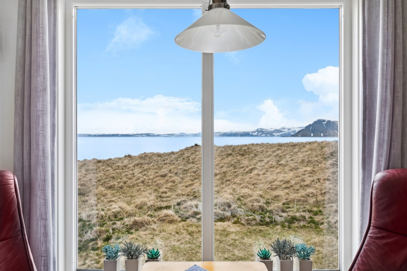 Hva skal man med bilder når man har slik utsikt? Galleribilde