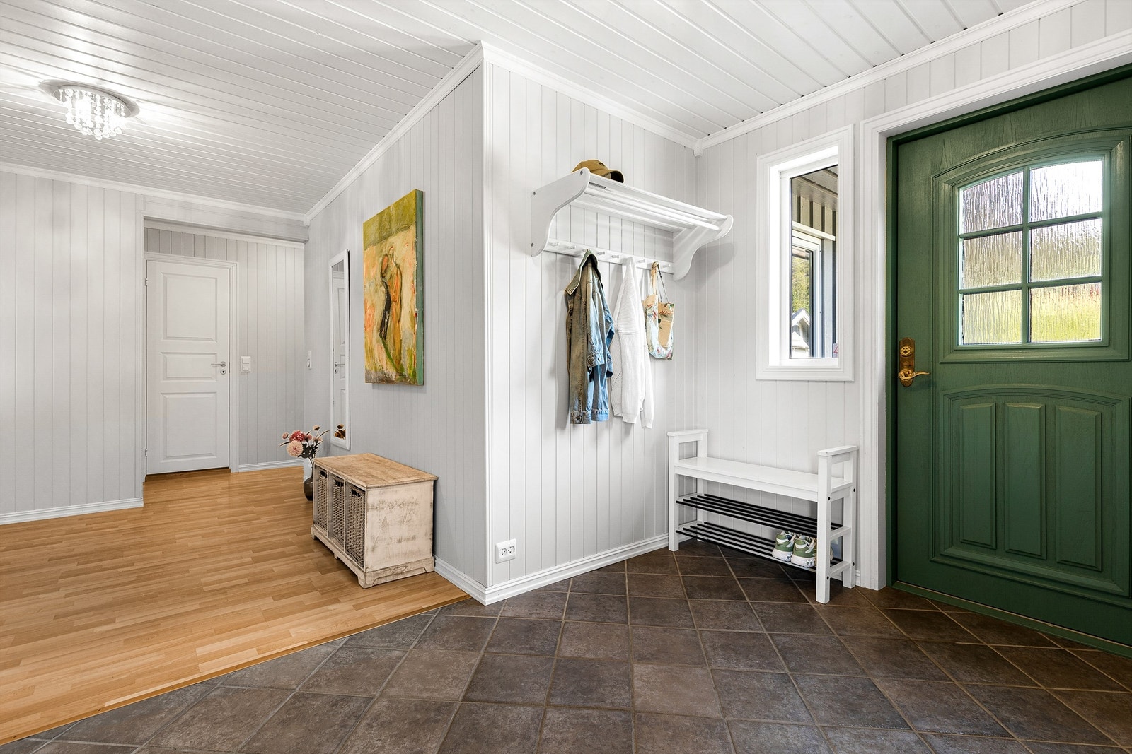 Entré med gulvvarme Galleribilde