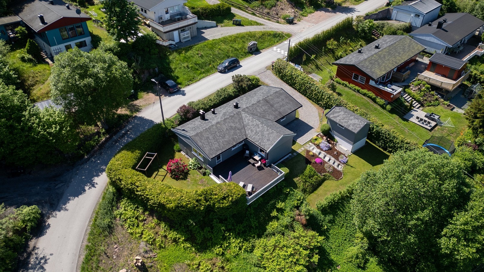 Romslig og pen enebolig med alt på ett plan Galleribilde