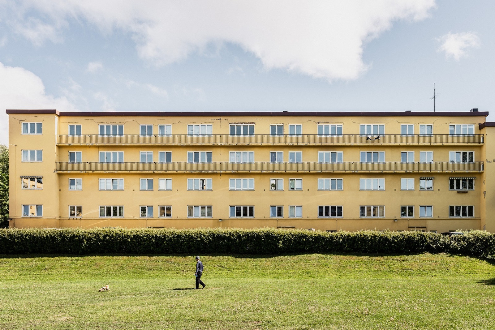 Sjarmerende borettslag med idyllisk fellesområde. Galleribilde