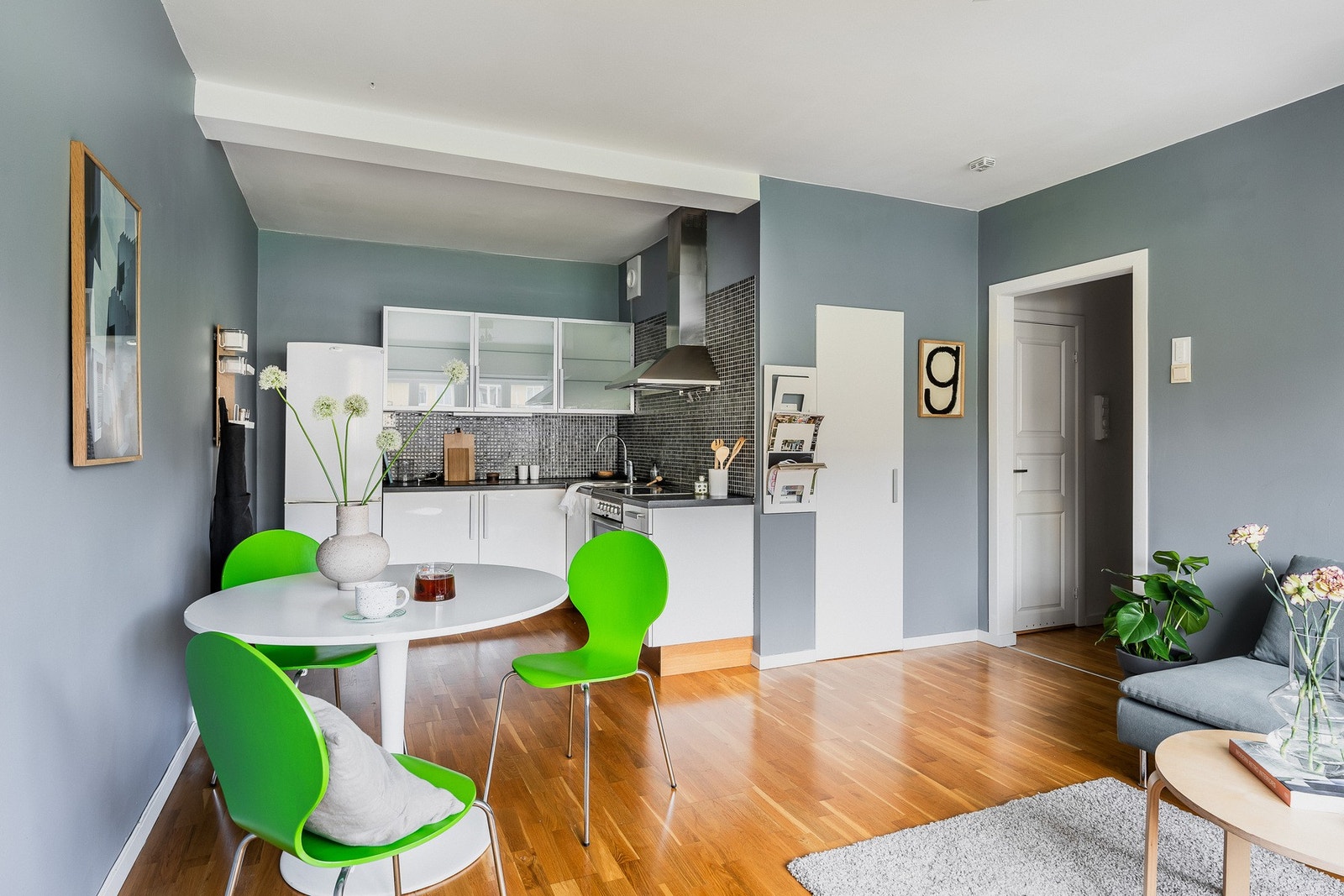 Dekorativ innredning. Galleribilde