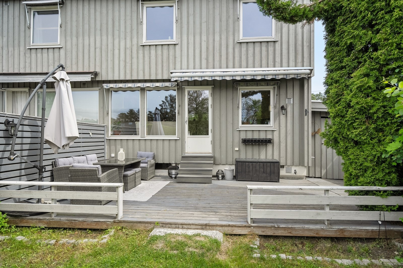 Sene kvelder kan nytes i skjermede omgivelser! Galleribilde