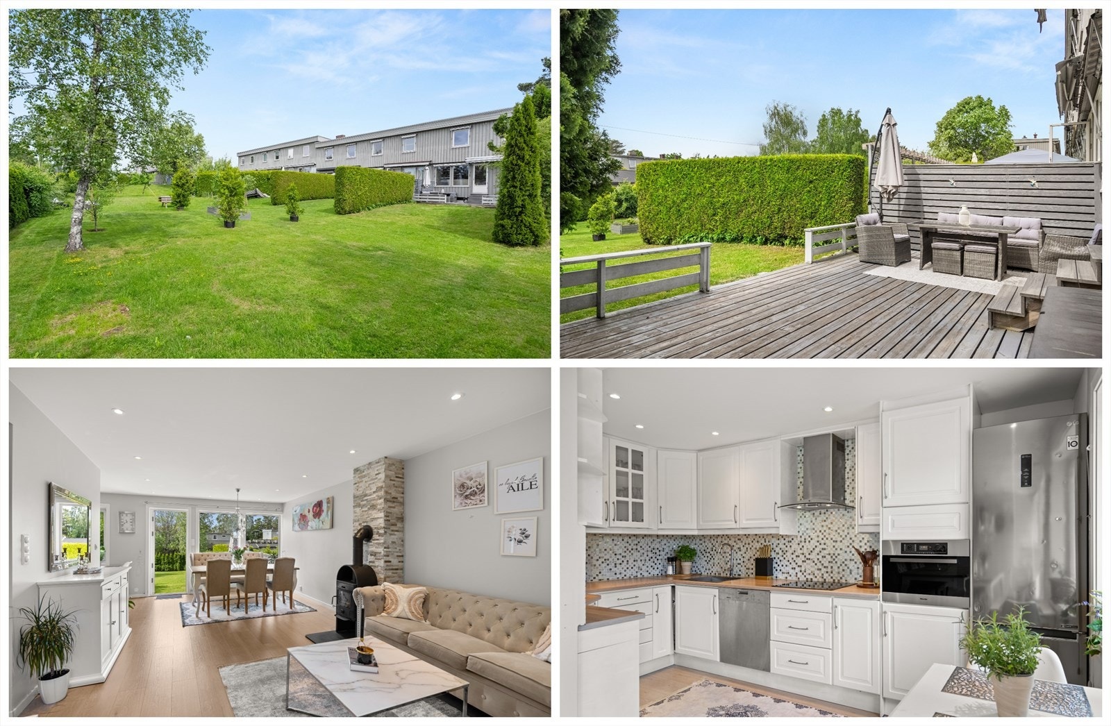 Velkommen til Stovnerfaret 50! - Innholdsrikt enderekkehus med solrike uteplasser Galleribilde