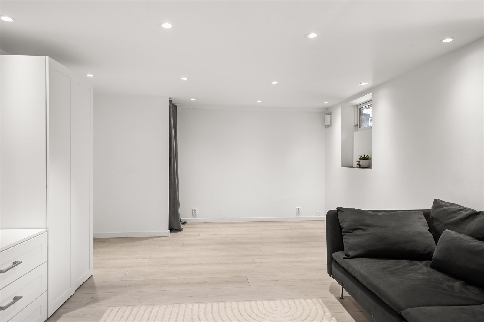 Rommet har mange bruksmuligheter. Galleribilde