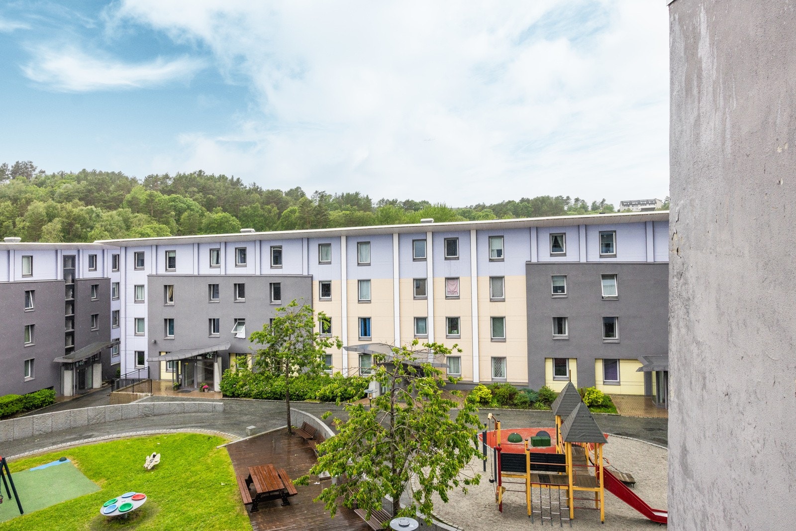 Flott utsikt fra toppetasjen! Galleribilde