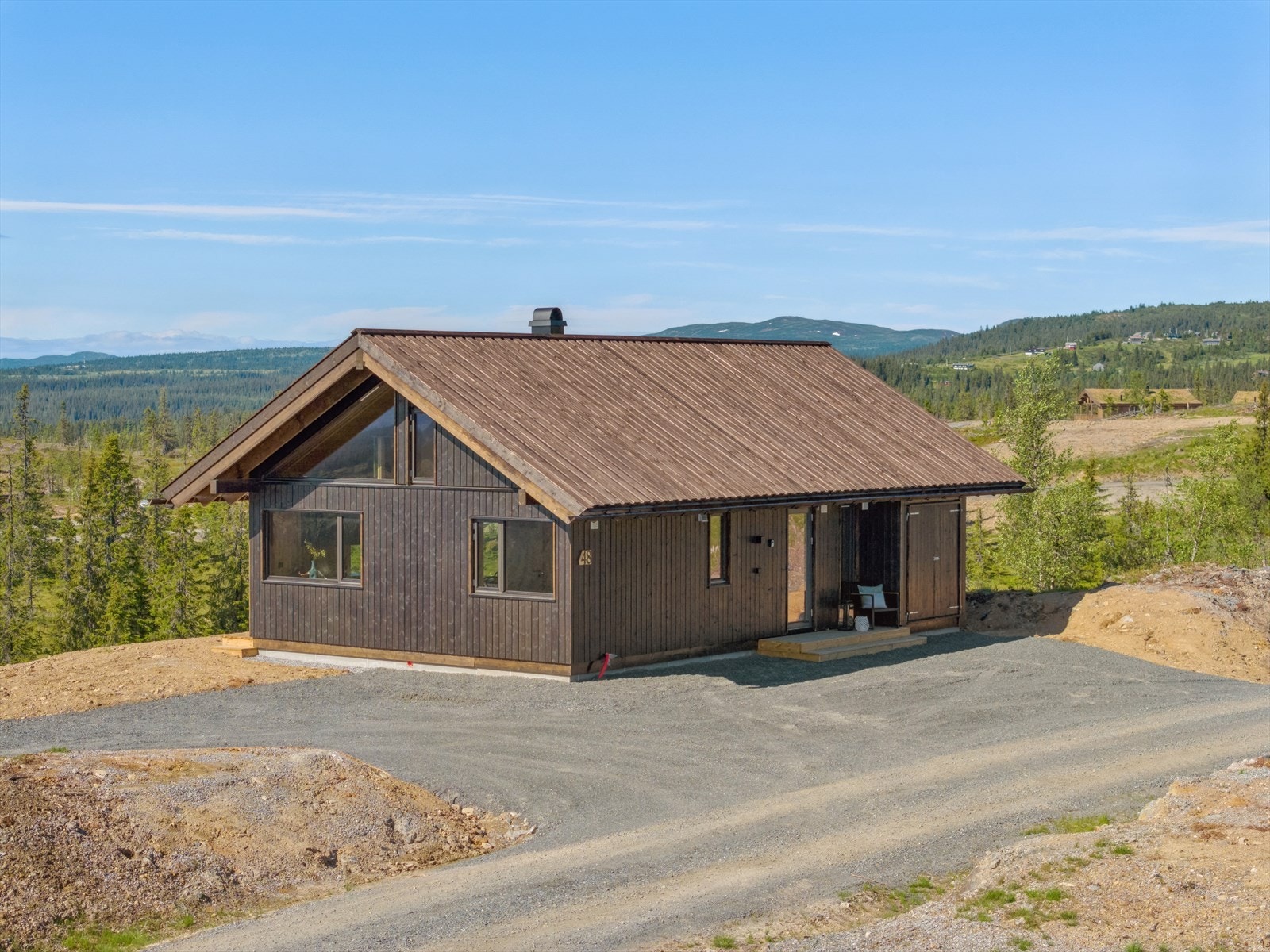 Hytta blir da et flott utgangspunkt for turer sommer som vinter, godt egnet for sykkelturer i fint og variert terreng. Vinterstid finner man et fantastisk løypenett som strekker seg milevis innover fjellet. Galleribilde