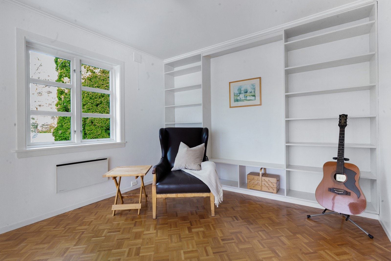 Tv-stuen. Galleribilde