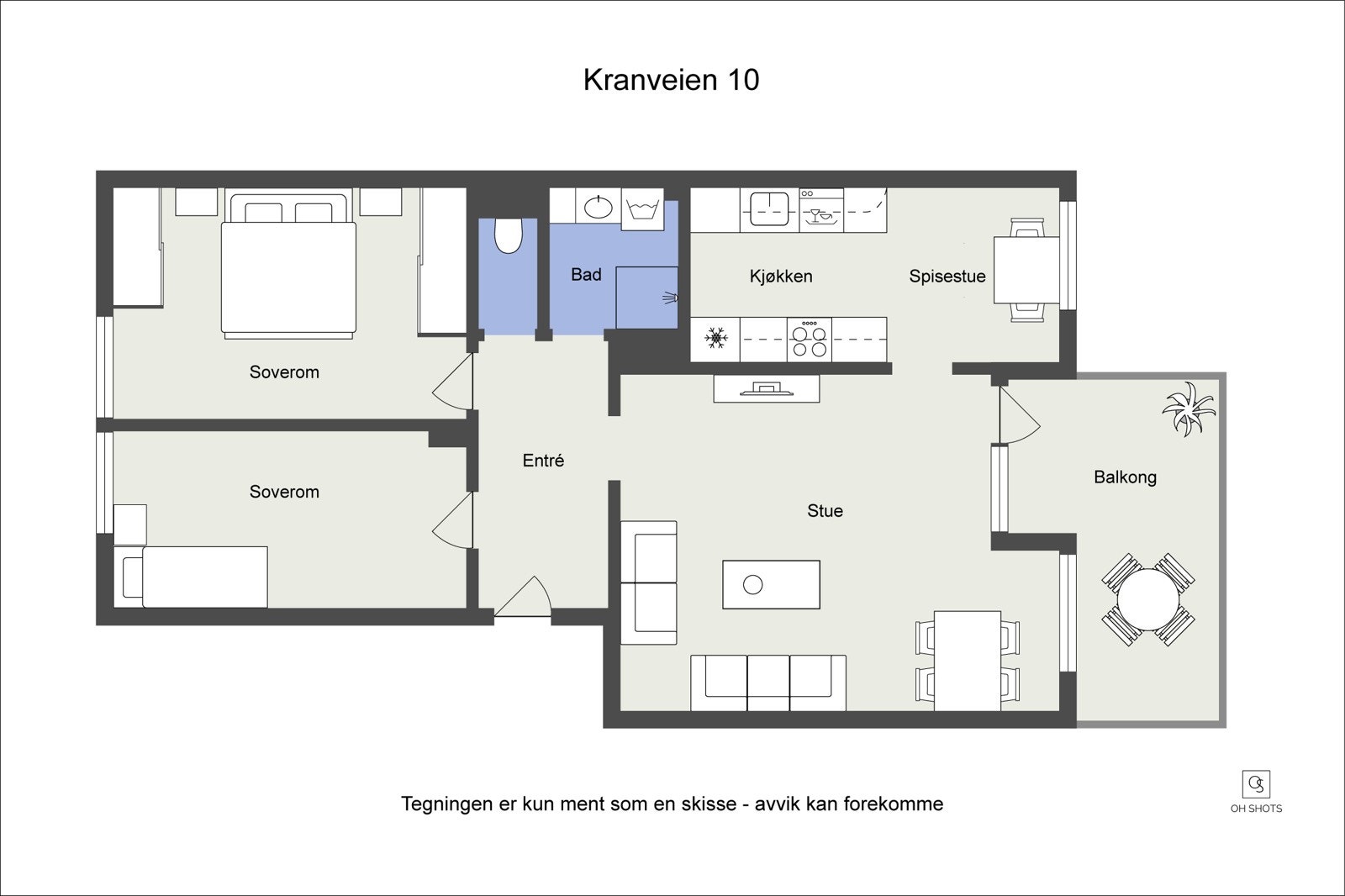 Plantegning. Galleribilde