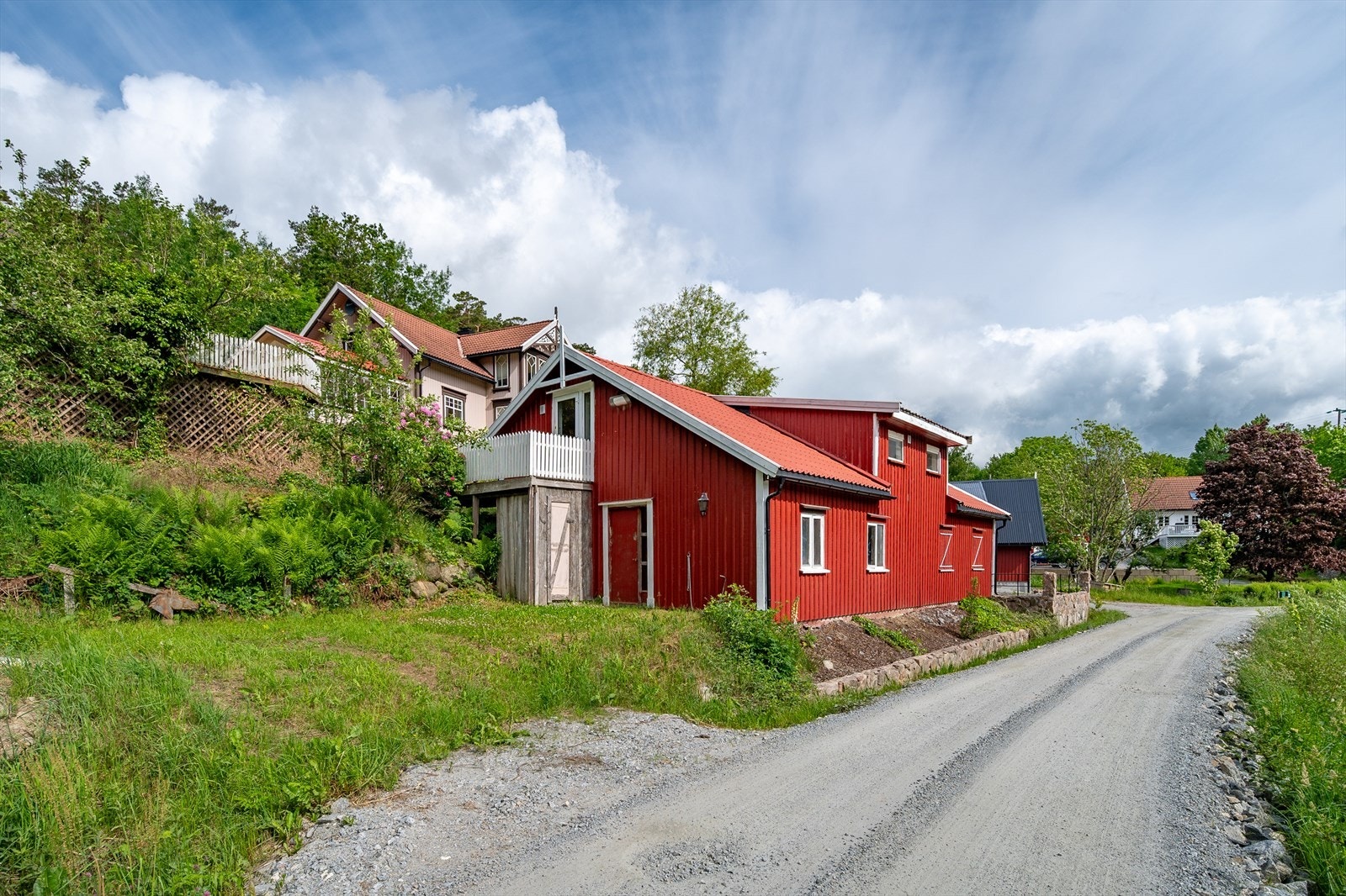 Adkomst til stalldelen av bygget Galleribilde