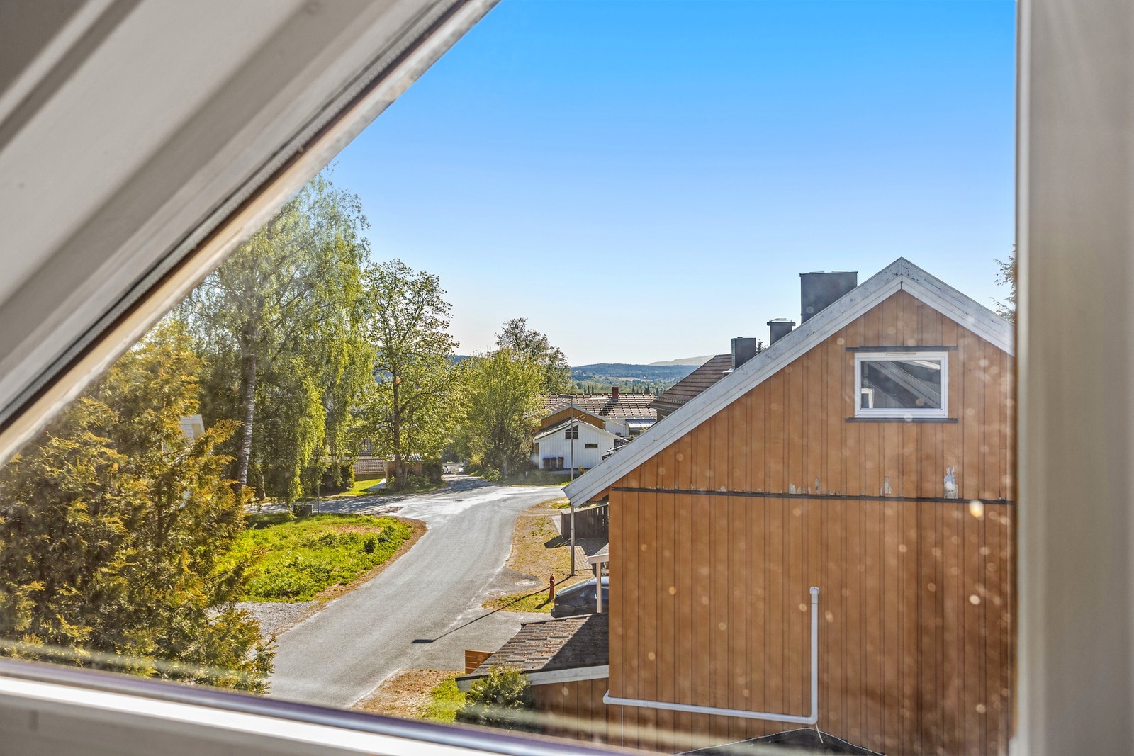Utsikt fra loftstue Galleribilde