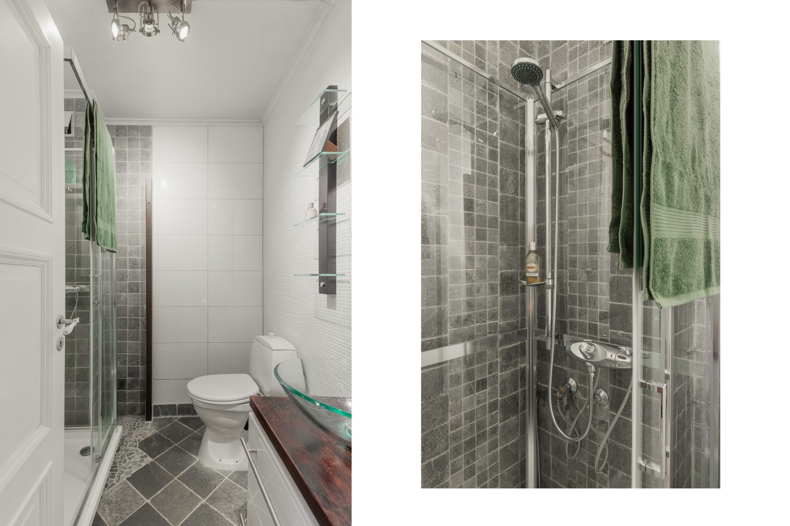 Dusjkabinett fra 2024. Galleribilde