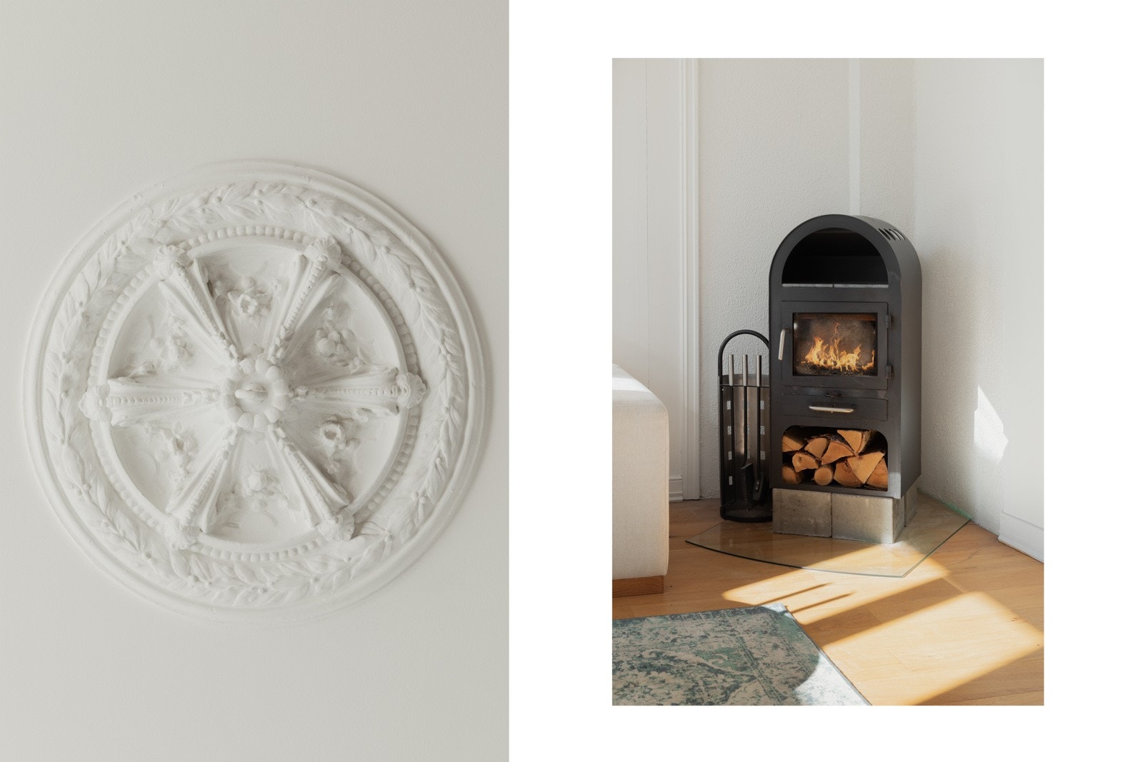 Vedovnen varmer godt på de kaldeste dagene! Galleribilde