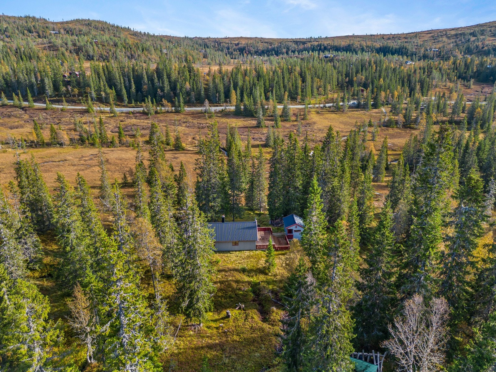 Dronefoto Galleribilde