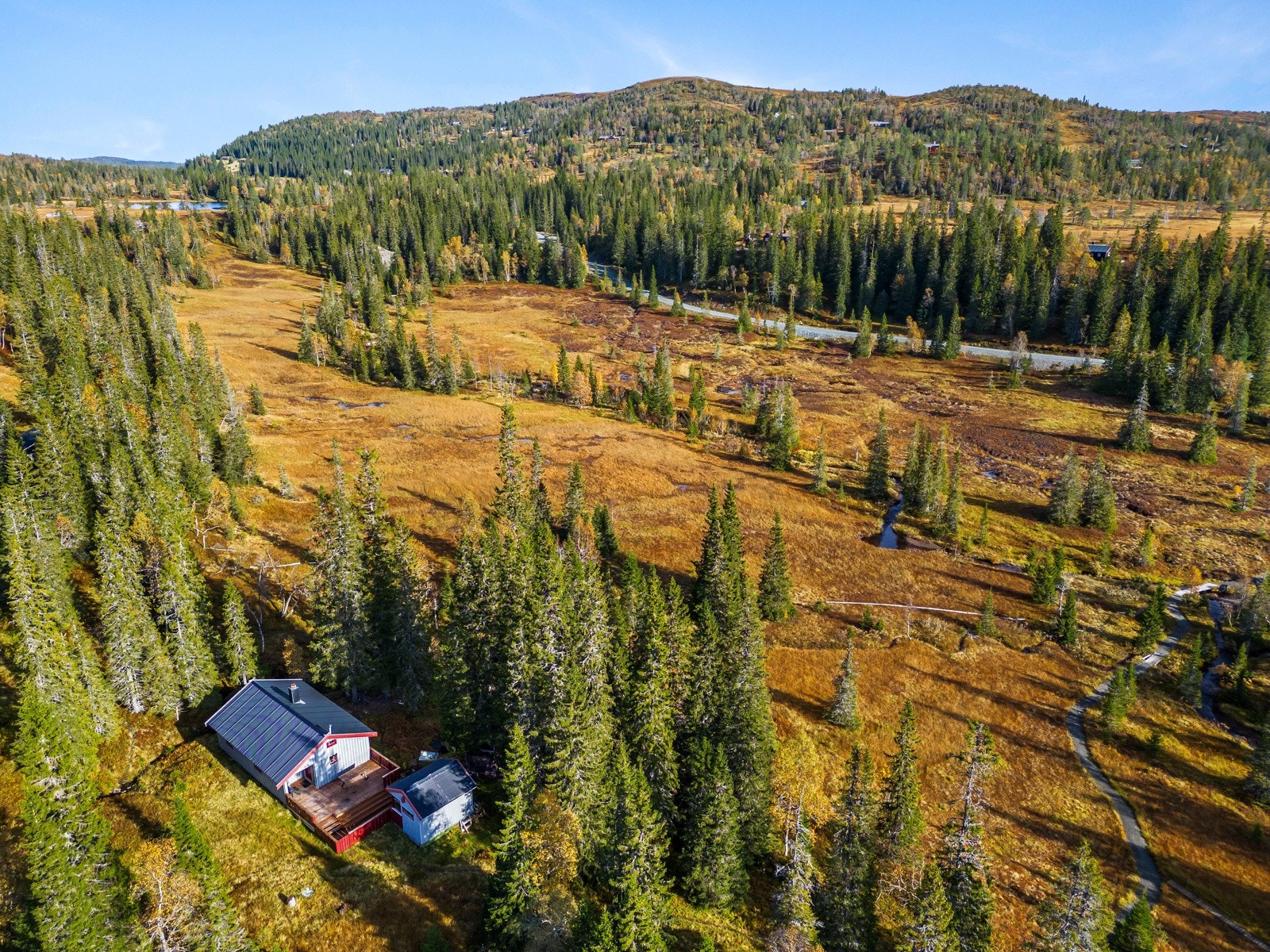 Dronefoto Galleribilde