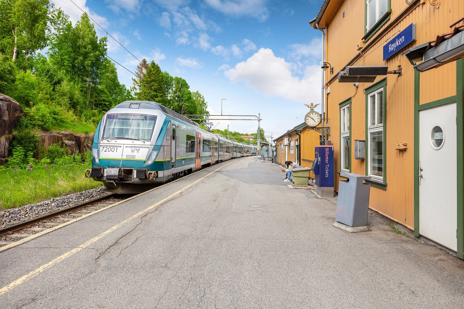 Røyken stasjon Galleribilde
