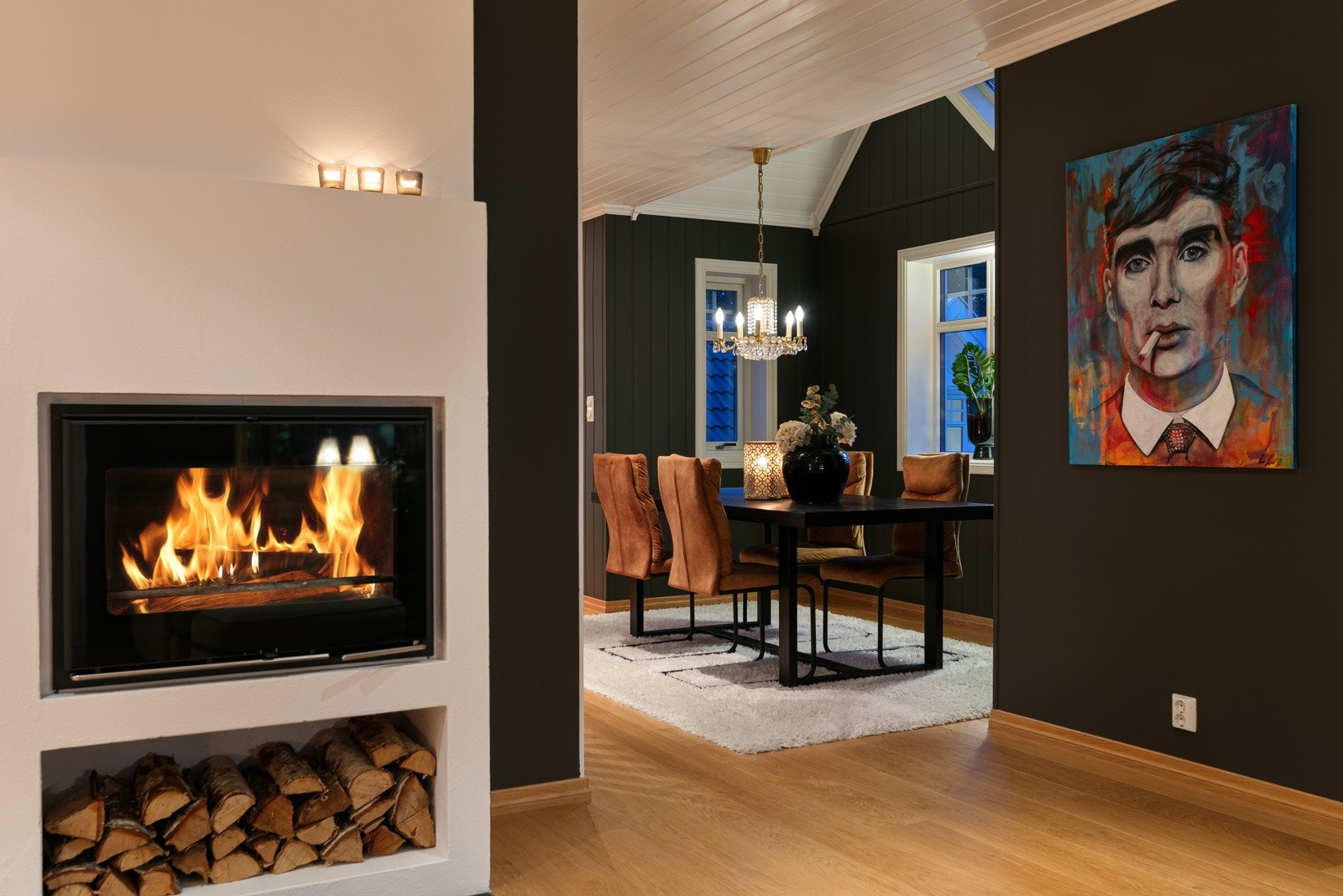 Kveldsstemning Galleribilde