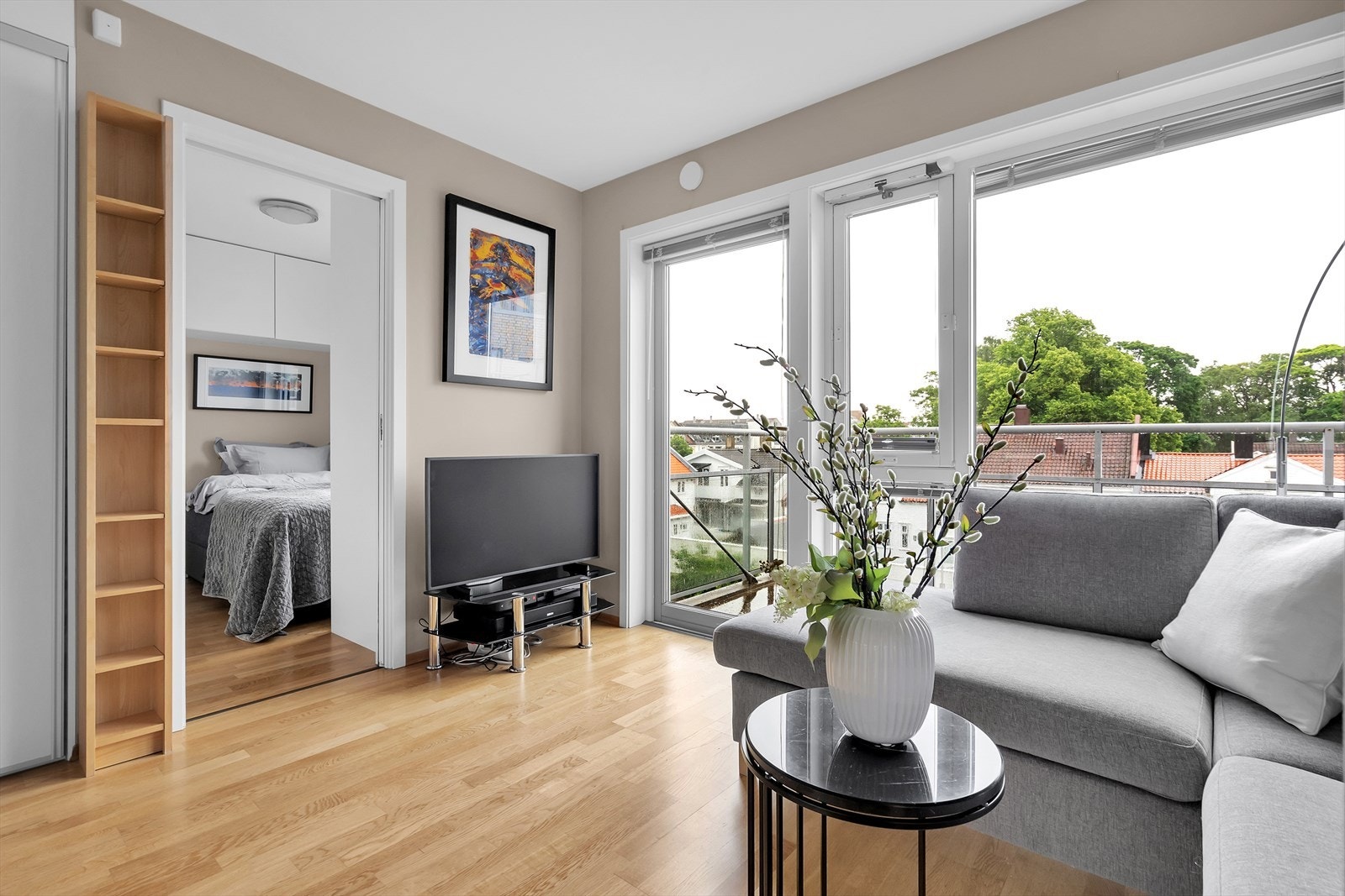 Stue/kjøkken Galleribilde