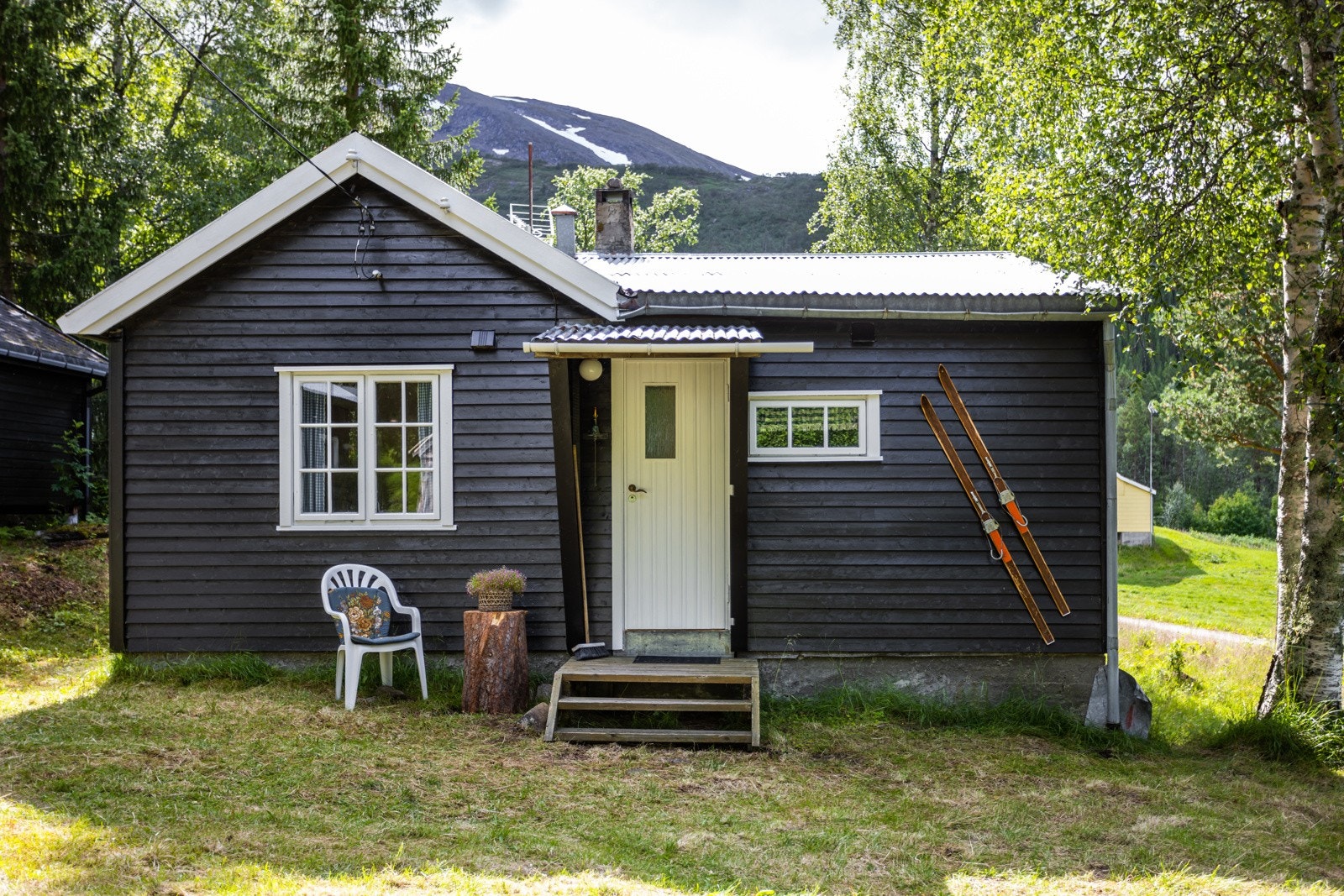Ikke langt unna hytta ligger Beiarelva Galleribilde