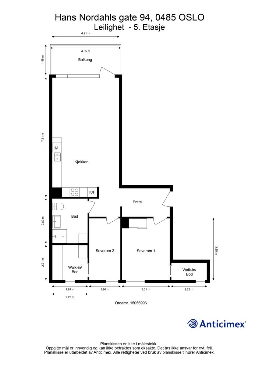 Planskisse. Galleribilde