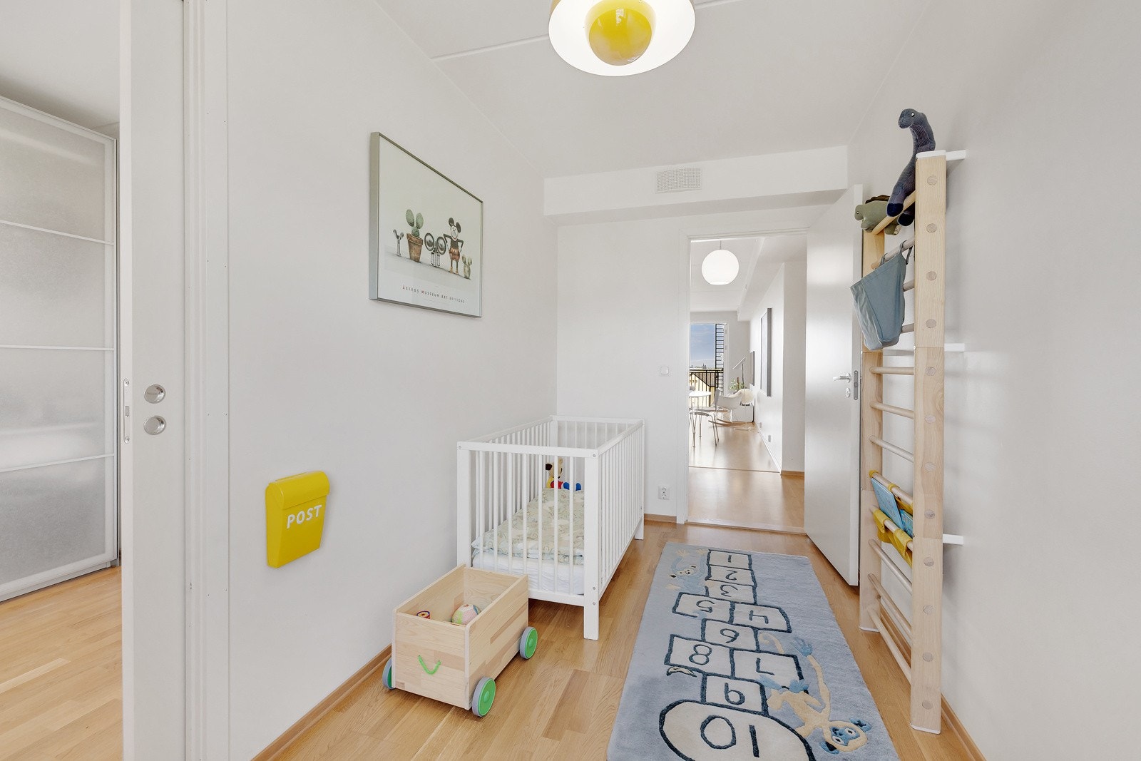 Leilighetens andre soverom oppleves meget innbydende. Galleribilde