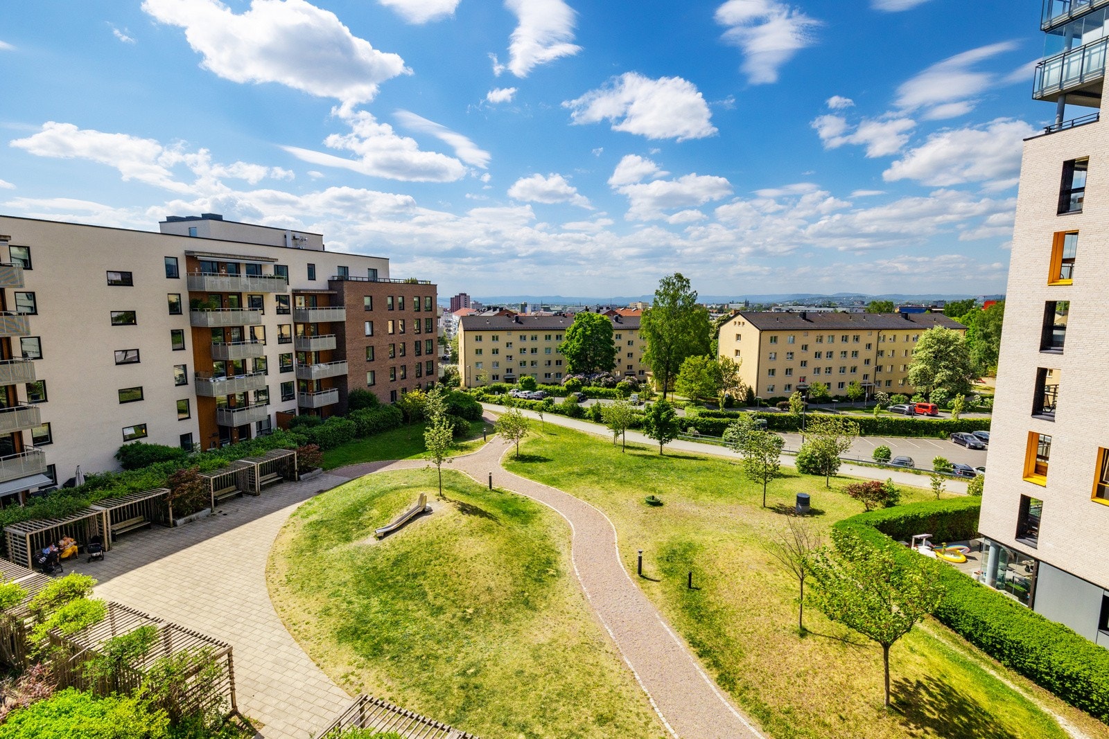 Som beboer har man fortrinnsrett til barnehageplass på populære Espira Grefsen stasjon barnehage som ligger i gangavstand fra boligen. Galleribilde