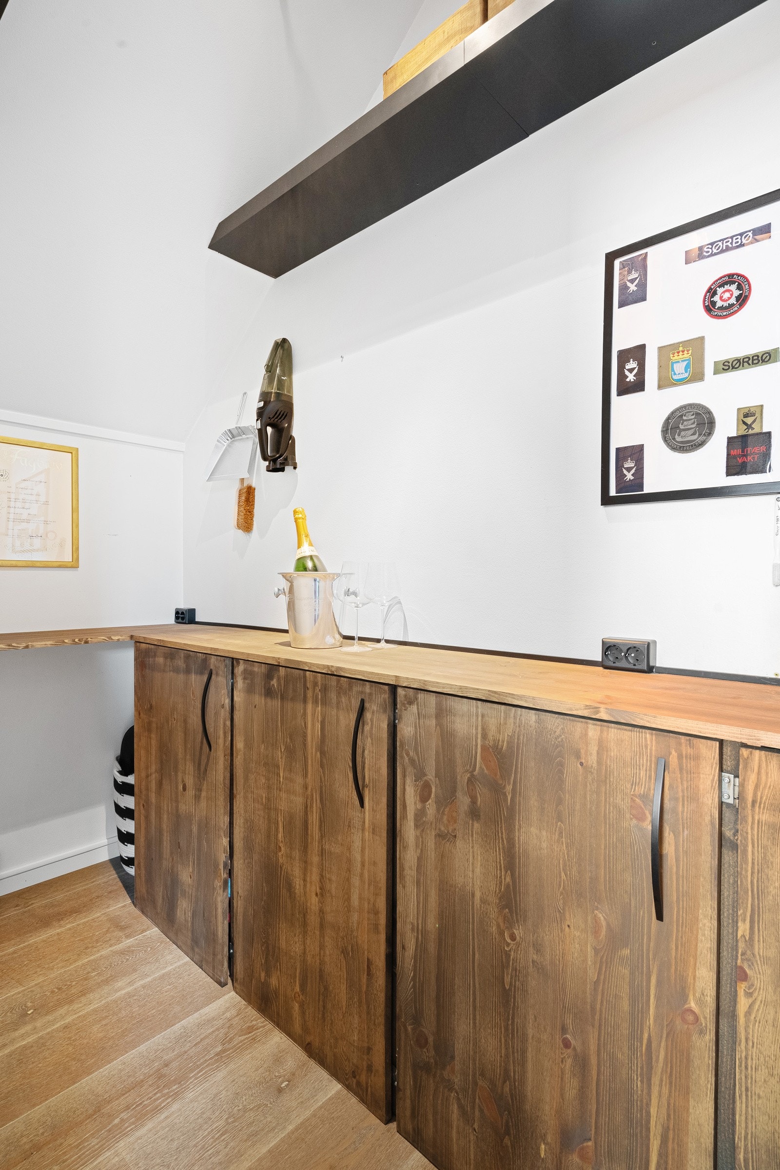 Innvendig bod for god lagring. Galleribilde