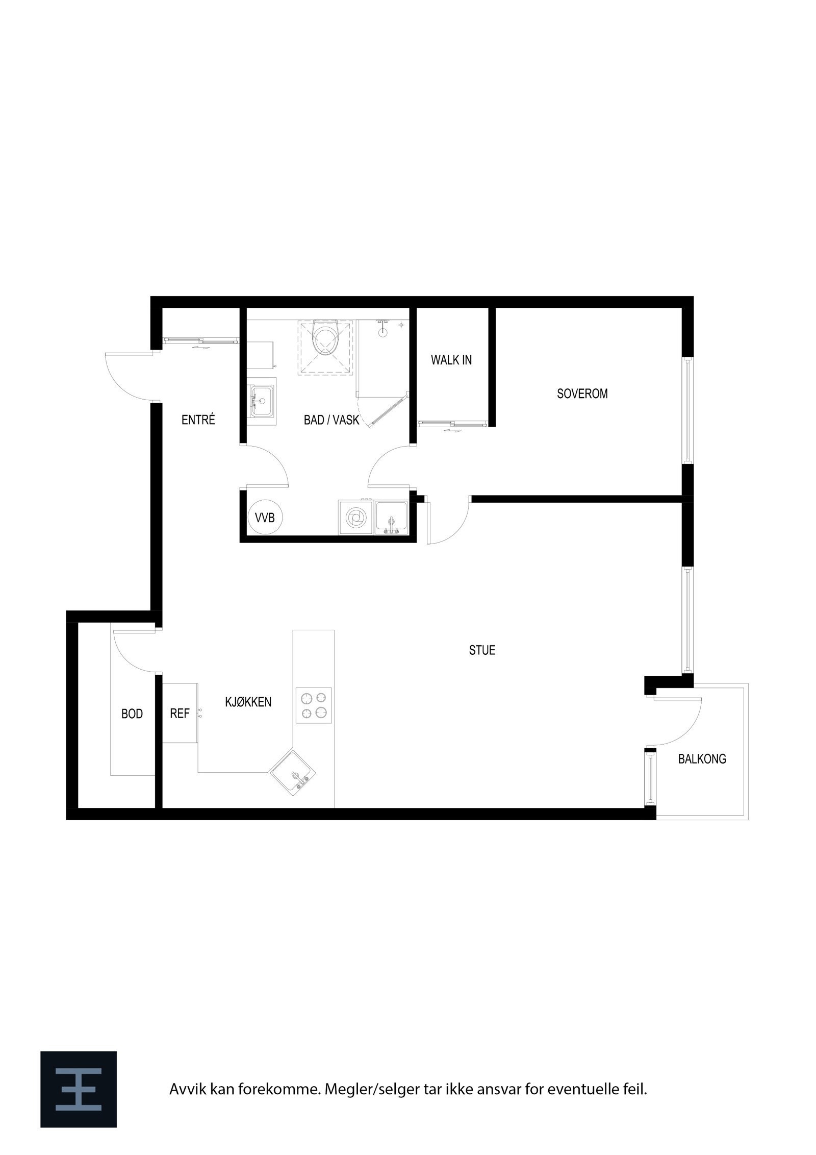 Plantegning | Veritashammaren 21 Galleribilde